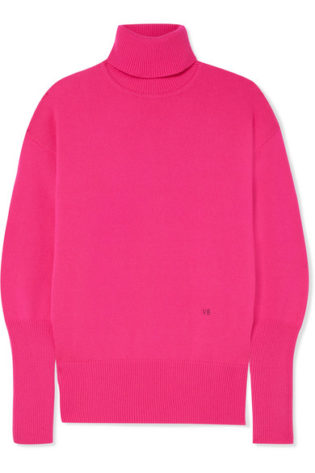 Cashmere Blend Turtleneck Sweater