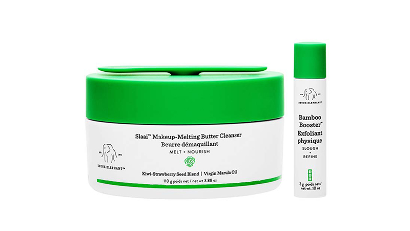 Drunk Elephant Slaai Makeup Melting Butter Cleanser & Bamboo Booster