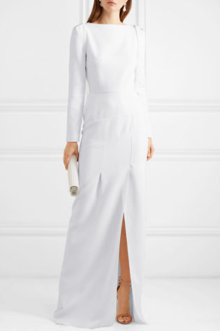 Ella Wool Crepe Gown