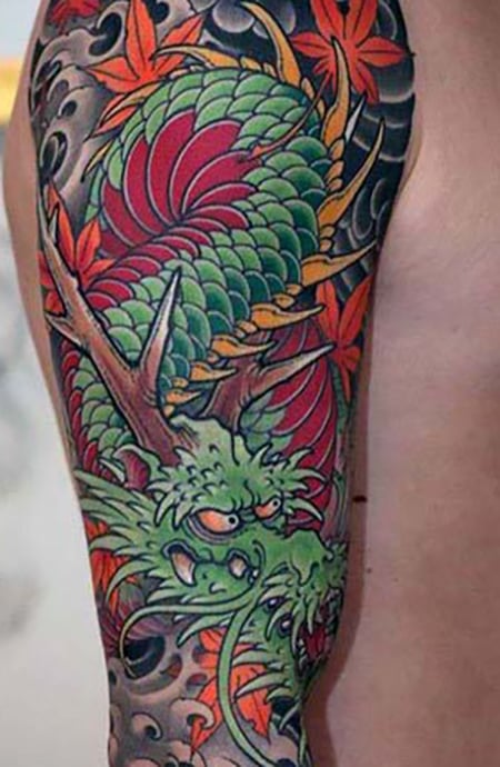 Japanese Dragon Tattoo