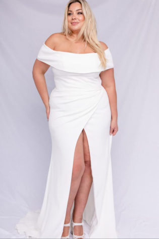 Lena Off The Shoulder Wedding Dress