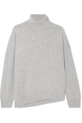 Melanie Wool And Cashmere Blend Turtleneck Sweater