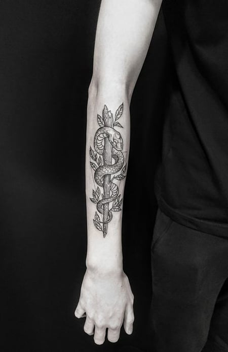 15 Daring Forearm Tattoo Ideas For Serious Men  InkMatch