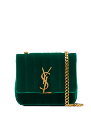 Saint Laurentvicky Quilted Cross Body Bag