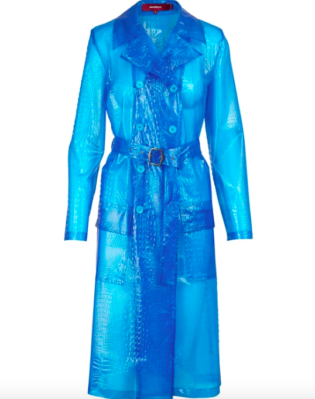 Sies Marjan Nisa Embossed Trench Coat