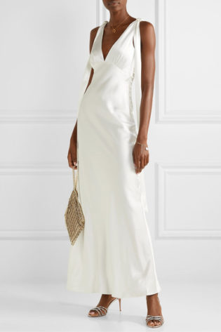 Silk Charmeuse Gown