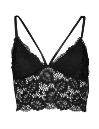 Strapping Longline Lace Bralet