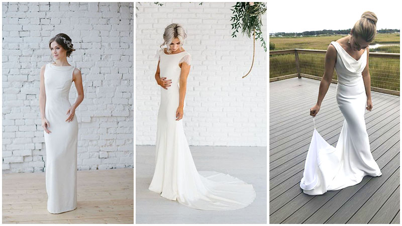 really simple wedding dresses