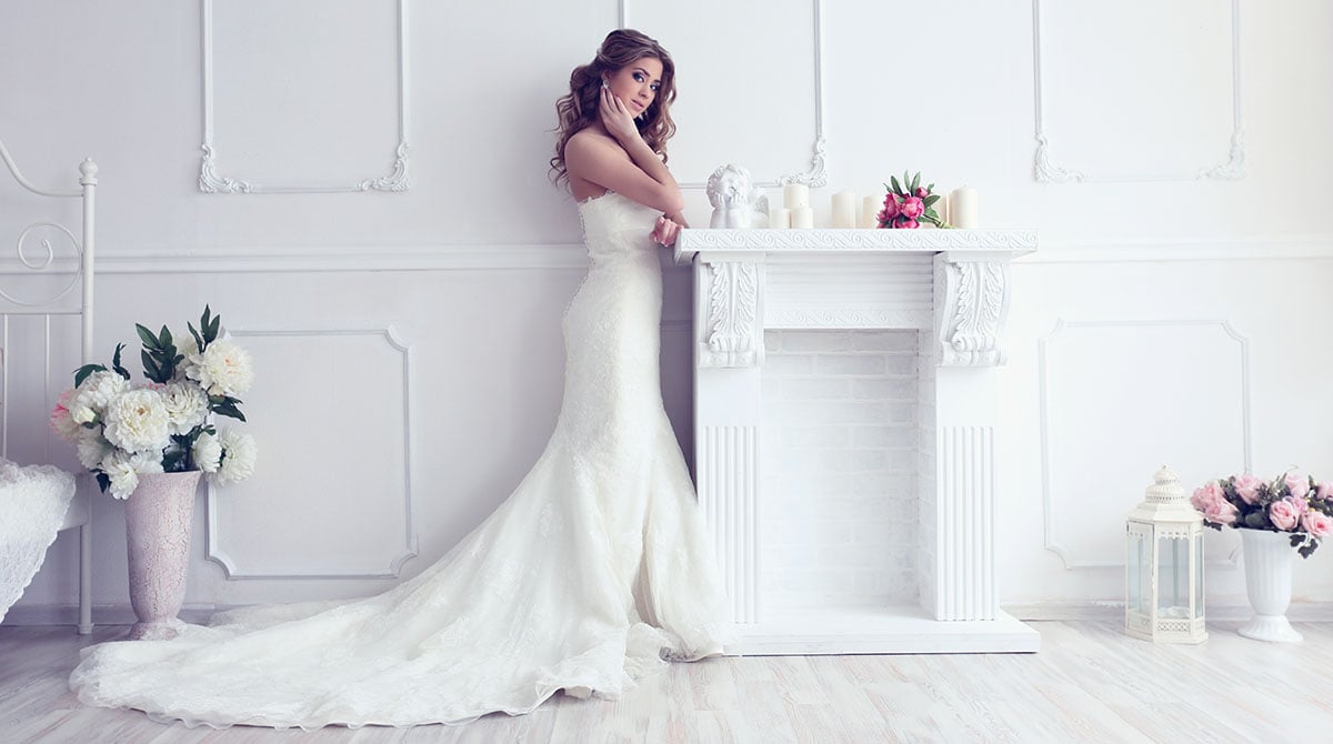 simple bride dresses