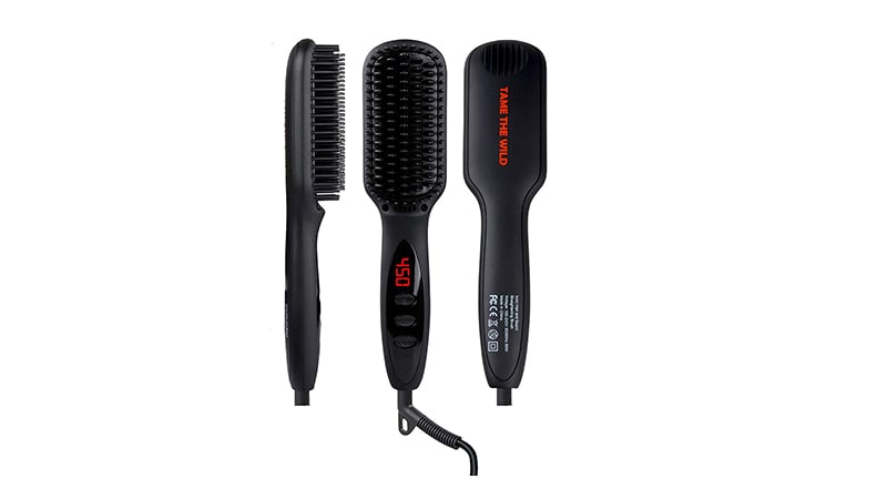 Tame The Wild Ionic Hair And Beard Straightening Brush