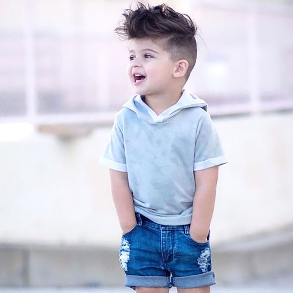 Toddler Boy Pompadour Hairstyle