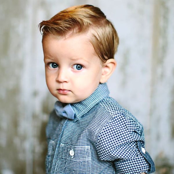 Toddler Boy Quiff Hairstyle