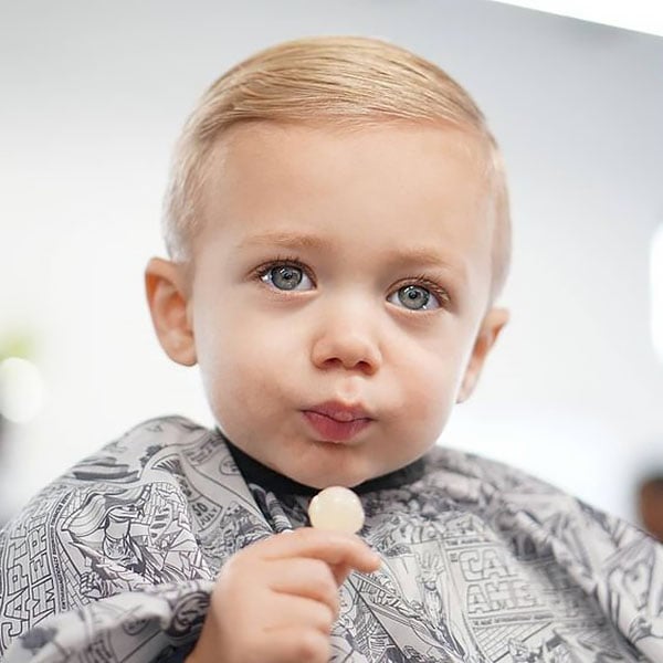 Toddler Boy Side Part