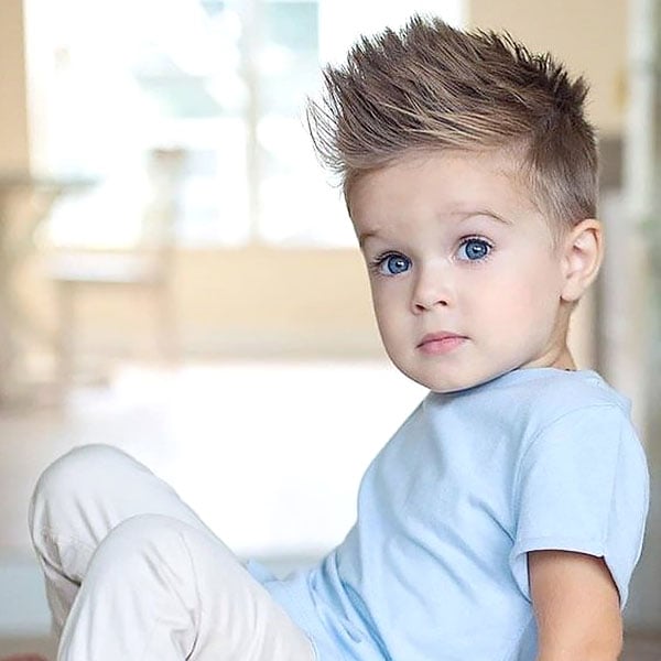 Toddler Boy Spiky Hair