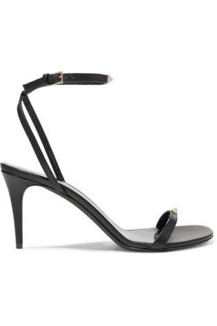 Valentino Garavani The Rockstud Nude 80 Leather Sandals
