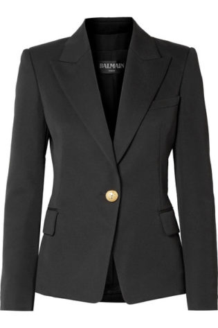 Wool Twill Blazer