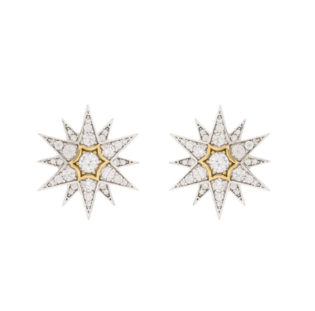 Celestial Crystal Star Earrings