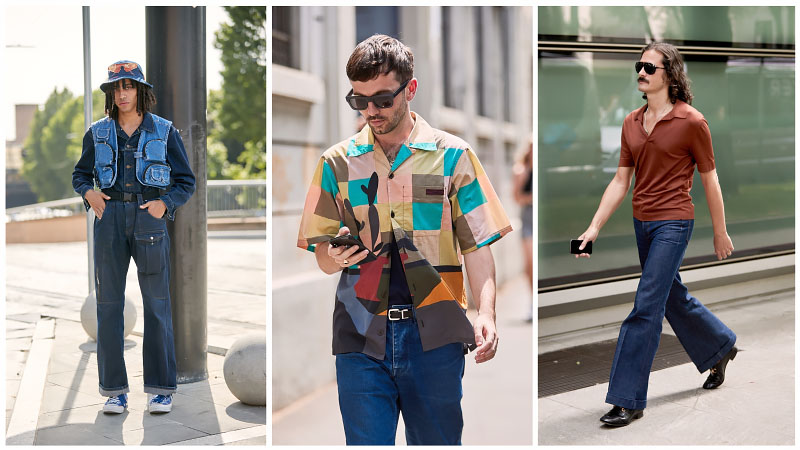 Cuban Collar Shirt With Jeans