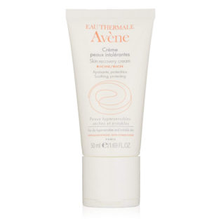 Eau Thermale Avene Skin Recovery Cream Rich, Sterile Face Moisturizer For Sensitive Skin, Fragrance, Paraben, Oil, Soy, Gluten Free, 1.6 Oz