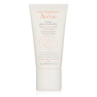 Eau Thermale Avene Skin Recovery Cream Rich, Sterile Face Moisturizer For Sensitive Skin, Fragrance, Paraben, Oil, Soy, Gluten Free, 1.6 Oz