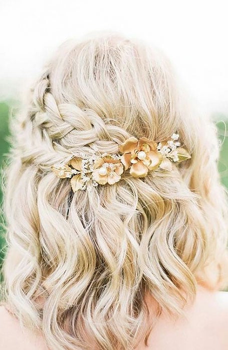 simple bridal hair styles