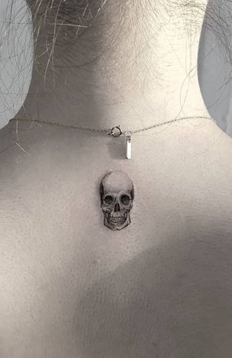 Small Skull Tattoo