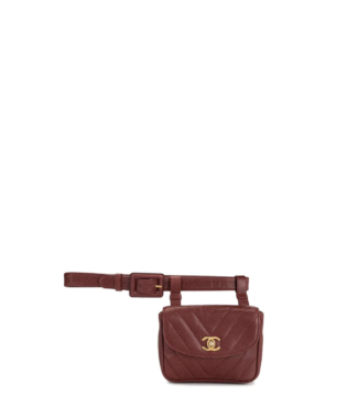 V Stitch Waist Bum Bag