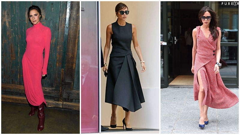 Victoria Beckham Asymmetrical Dresses