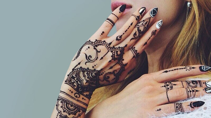 Simple Henna Tattoo Designs for Brides  Arabia Weddings