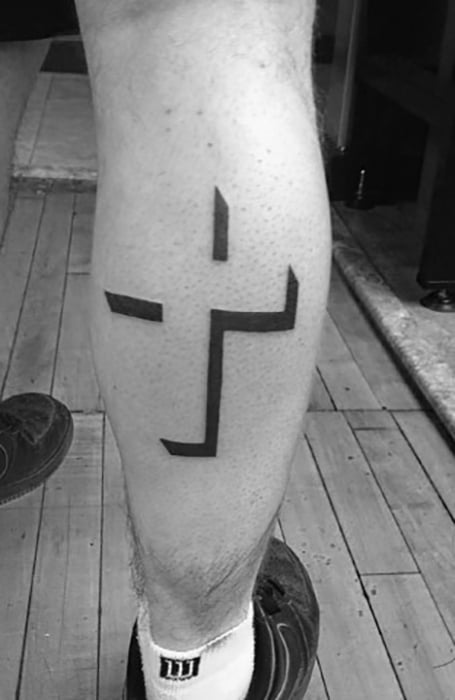 3d Cross Tattoo