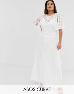 asos wedding dresses plus size