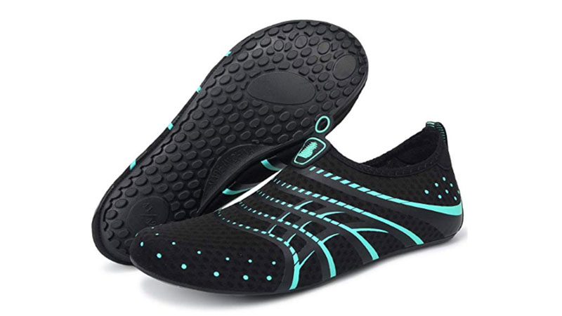US-DG-Water Shoes DoGeek Water Shoes Men Women for Aqua Surf Beach Wetsuit Trainers Lightweight Mesh Breathable Sandals Choose One Larger Size 