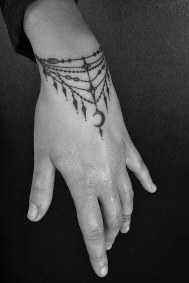 Bracelet Hand Tattoo