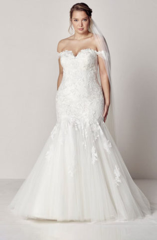 Extrem Sweetheart Off The Shoulder Mermaid Gown
