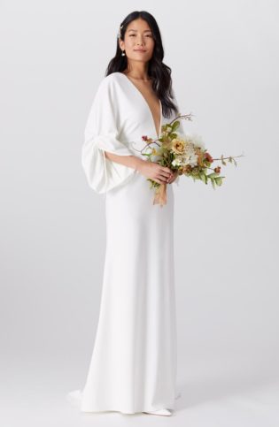 Fields Plunge Wedding Dress