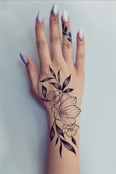 100 Fantastic Skeleton Hand Tattoos Cool  Unique  The Trend Scout