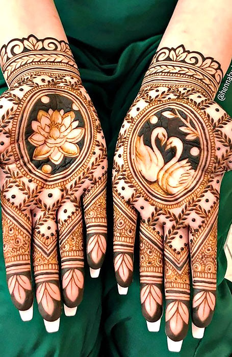 30 Beautiful Henna Tattoo Design Ideas