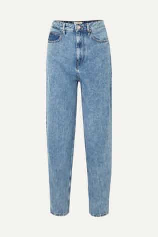 Isabel Marant Étoile Corsyj High Rise Tapered Jeans