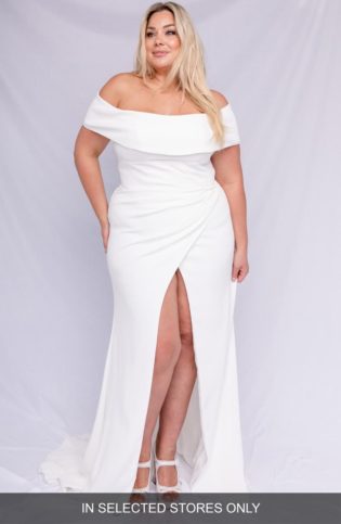 Lena Off The Shoulder Wedding Dress