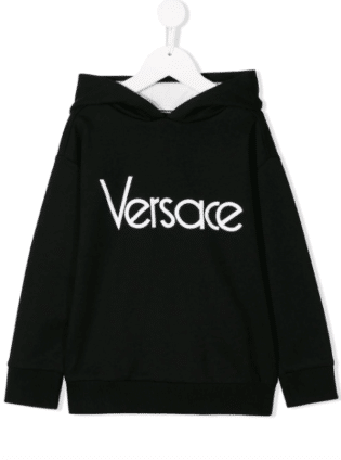 Logo Print Relaxed Fit Hoodie