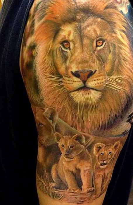 20 Fierce Lion Tattoos For Men The Trend Spotter