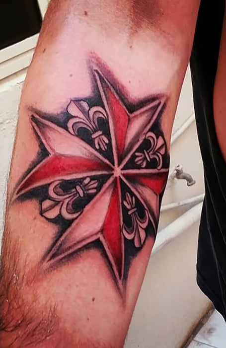 Maltese Cross Tattoo