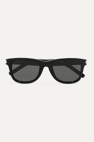 Saint Laurent Square Frame Acetate Sunglasses