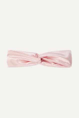 Slip Twist Silk Headband