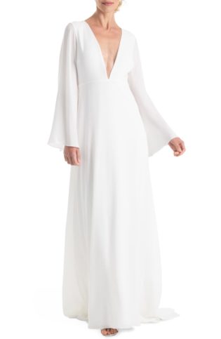 Stevie Bell Sleeve A Line Gown