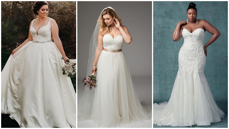 Plus Size Wedding Dresses & Gowns | Cocomelody®