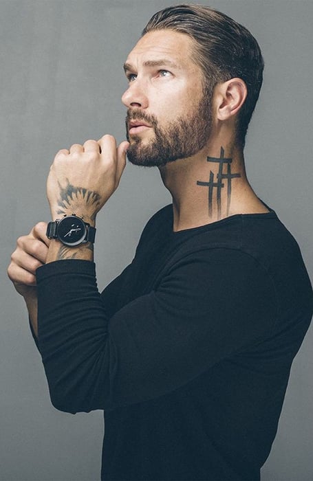 30 Cross Tattoo Designs for Men & Meaning - The Trend Spotter