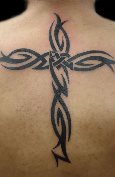 VeritasHollow Celtic Cross tattoo