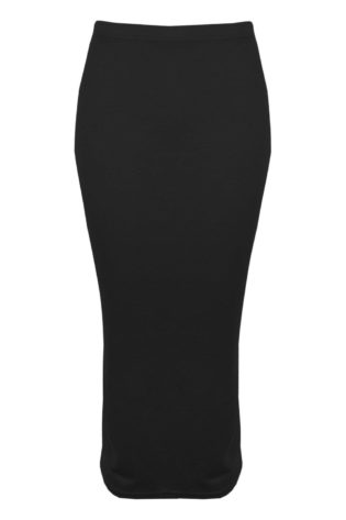 Basic Jersey Midi Skirt
