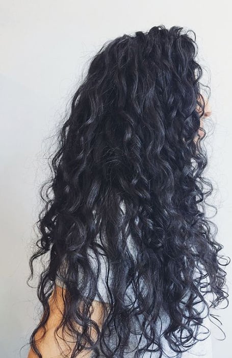 Curly Black Hair